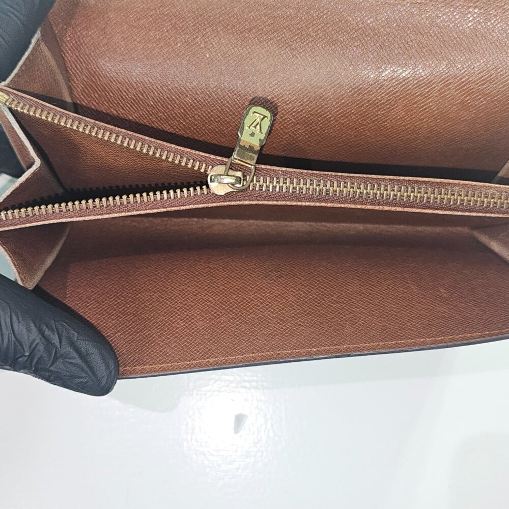 Authentic Louis Vuitton Monogram Snap Flap Wallet - image 7